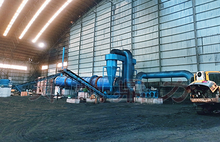 山西煤泥烘干機設備項目