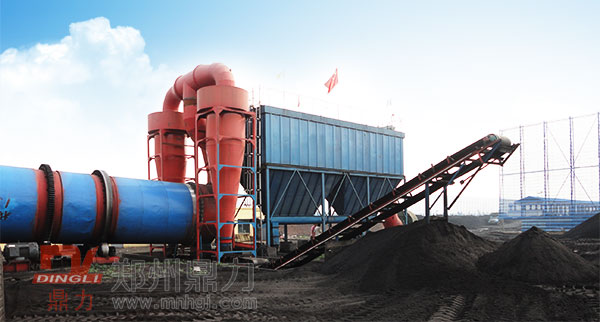 內(nèi)蒙古煤泥烘干機用戶案例現(xiàn)場